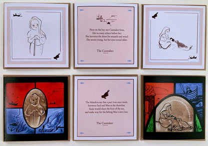 The Caretaker - Greeting Cards, 6 Cards - 20% Donation